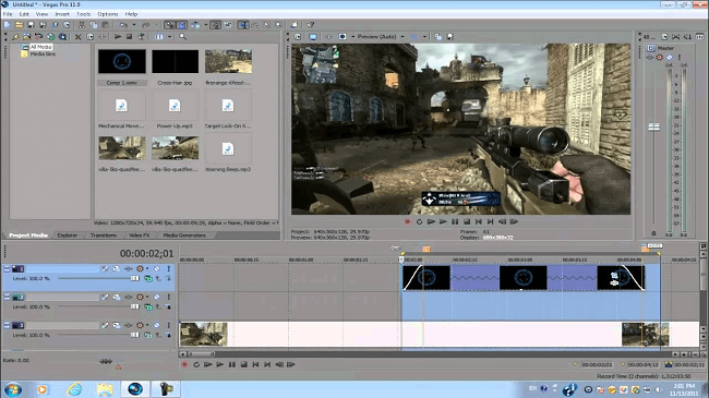 Sony Vegas Pro 11 for pc