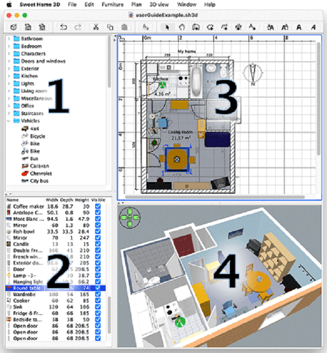 Sweet Home 3D for pc