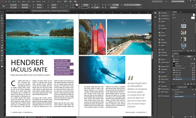 Adobe InDesign for pc