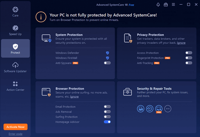 Advanced SystemCare for pc