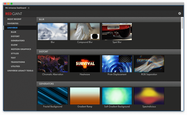 Red Giant Universe for pc